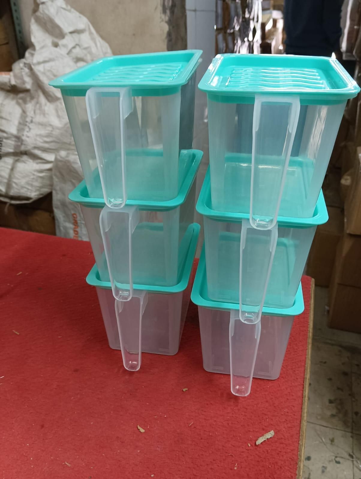 Fridge Boxes set of 6 (3 free ) 1000ml