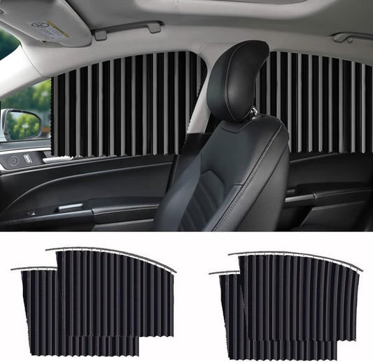 3 IN 1  Magnetic Car Sunshade Curtains (4pcs)